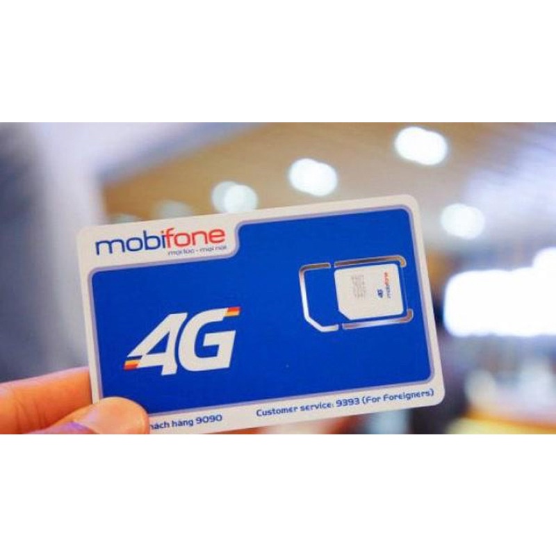 Sim mobifone 4G trả trước với nhiều ưu đãi mới nhất của nhà mạng