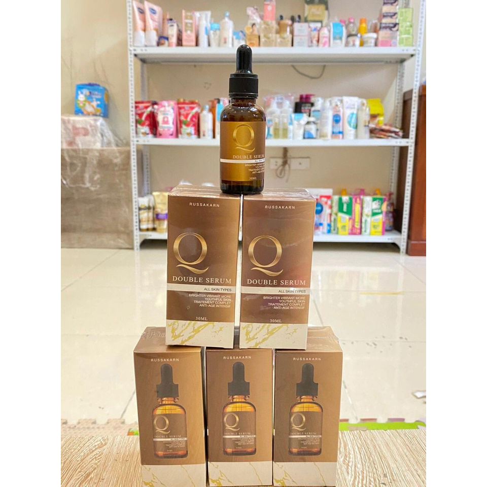 🇹🇭🇹🇭Q DOUBLE SERRUM:Serum trắng sáng da,giảm nám,tàn nhang,mờ nếp nhăn.30ml | BigBuy360 - bigbuy360.vn