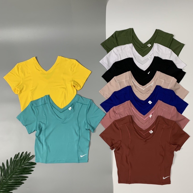 [Mã SKAMFSW175 giảm 10K đơn 50K] ÁO CROPTOP THUN LẠNH CỔ TIM - Naqi trơn