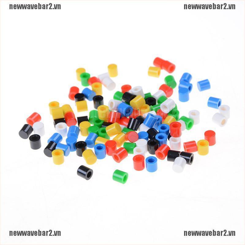 Bộ 100 Nắp Nhựa Kích Thước 6X6Mm