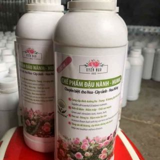 Chế phẩm đậu nành.trứng,chuối trộn humic