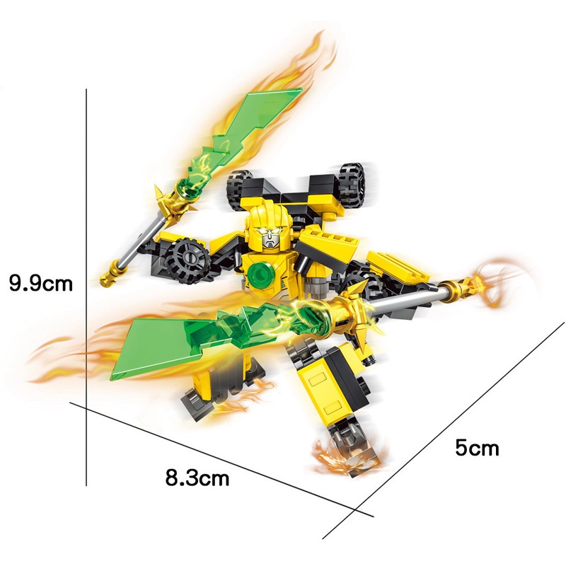 Đồ chơi lắp ráp hình máy bay ô tô xe tăng người máy thông minh lego