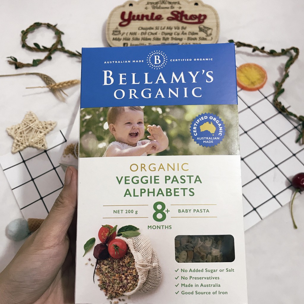 Nui Dinh Dưỡng Hữu Cơ Bellamy's Organic