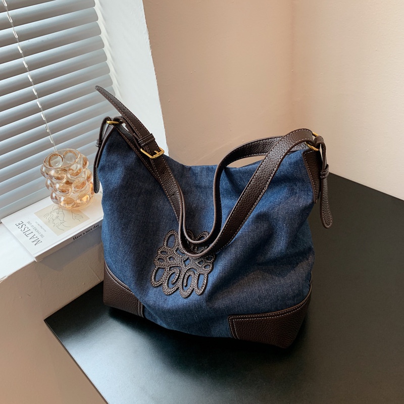 Túi Xách canvas Da Cỡ Lớn Thời Trang Cho Nữ