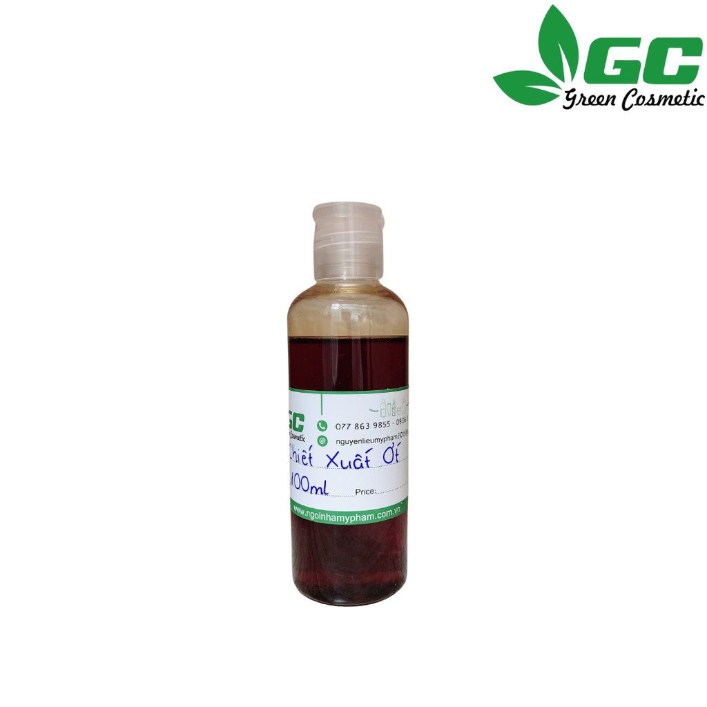 Chiết Xuất Ớt - nguyên liệu mỹ phẩm - 100mL