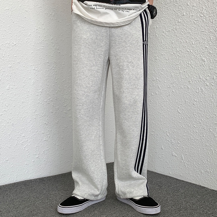 SUXI Quần Dài Lưng Cao Ống Rộng Thời Trang Xuân Thu Cho Nữ