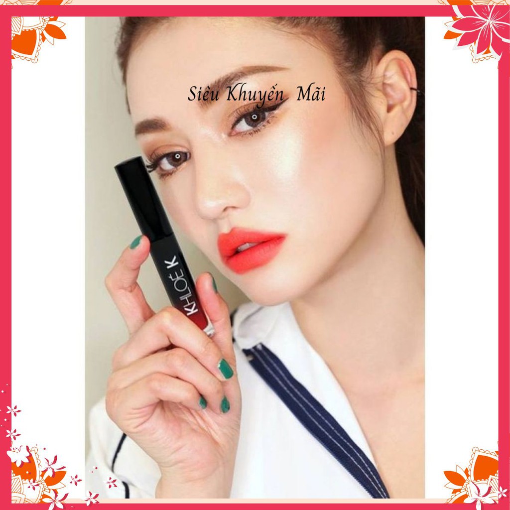 [SIÊU SALE] Son Dưỡng dạng kem Cao Cấp Khloe K Màu Đỏ Cam
