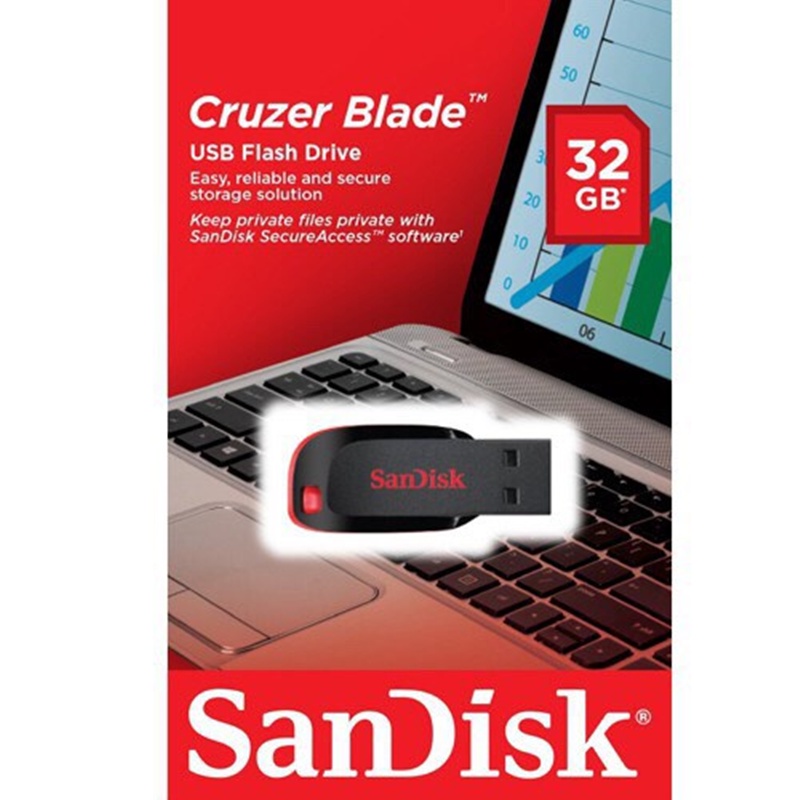 Usb Hiệu SanDisk CZ50 32GB / 64GB / 128GB Dung Lượng 2.0