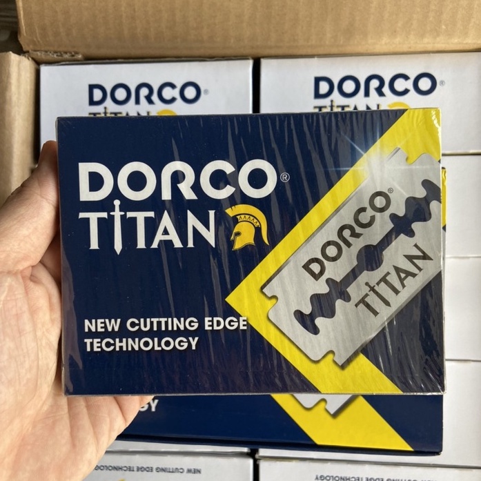 Dao lam Dorco Titan Hộp 100 lưỡi