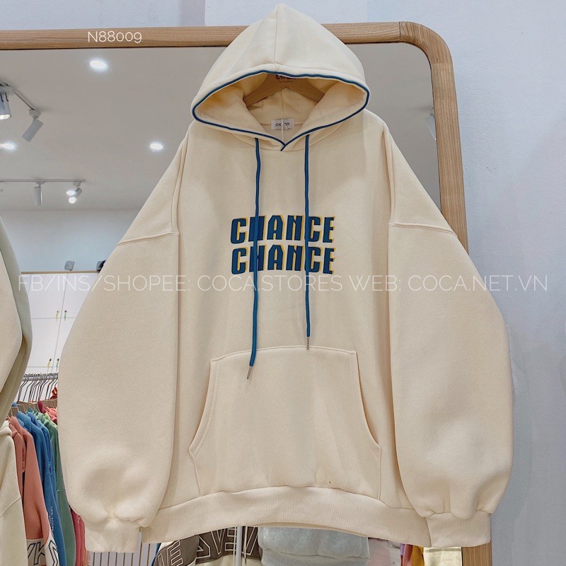 [N88009]🐷 Áo HOODIE nỉ bông dày form rộng CHANGE (Có sẵn/ảnh thật) | BigBuy360 - bigbuy360.vn