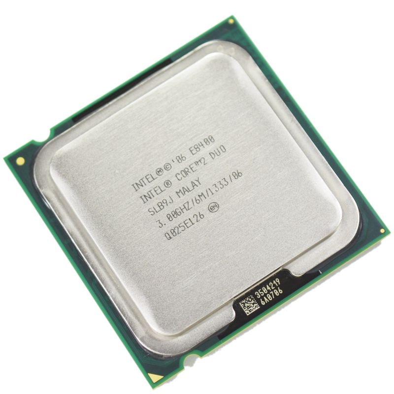 Ổ Cắm Kép 100% Intel Core 2 Duo E8400 3.0ghz 6m 1333mhz 775 Cpu