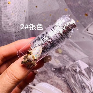 lưới nhũ miếng trang trí móng