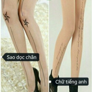 Vớ in hình xâm cá tính