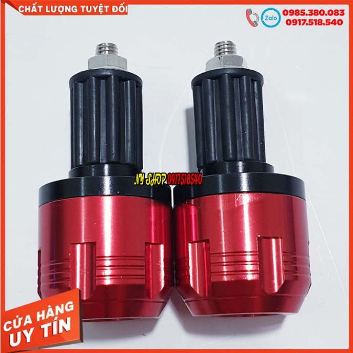 GÙ TAY LÁI SPIRIT NHÔM CNC CAO CẤP GẮN MỌI LOẠI XE Ảnh thật Sp
