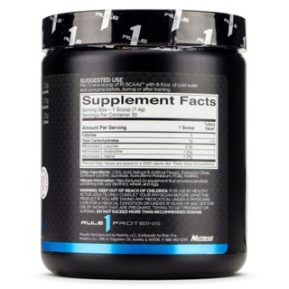Thực phẩm bổ sung Rule 1 BCAA 30 servings (216g)