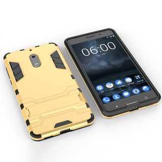 [ Hot ] Ốp lưng nokia 6 2018 chống sốc Iron man có chân dựng máy