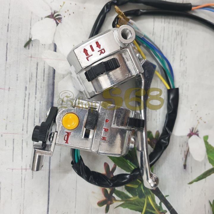 Công tắc tay lái xe Cub 82  công tắc xe máy Cub 82, công tắc đèn xe máy Cub 82