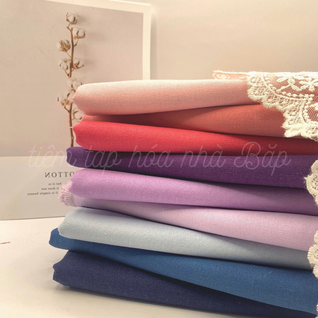 [Bảng 2/2] Vải Linen Loại Dày Mịn Đẹp 2 Kích Thước 50x70cm Và 70x100cm