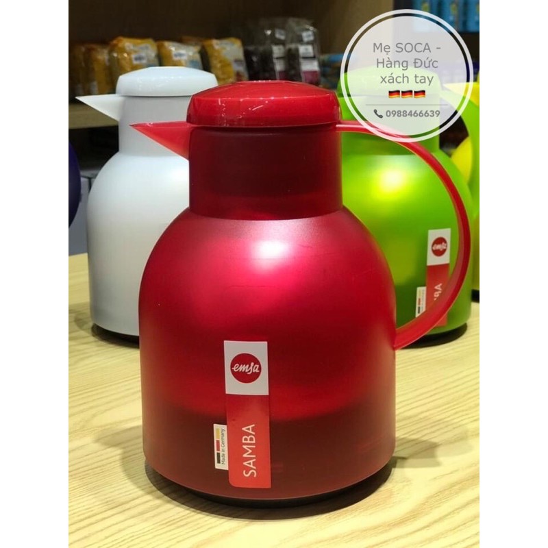 Bình giữ nhiệt EMSA SAMBA 1L - Made in Germany