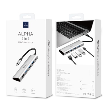Hub chuyển đổi WIWU Alpha A531H
