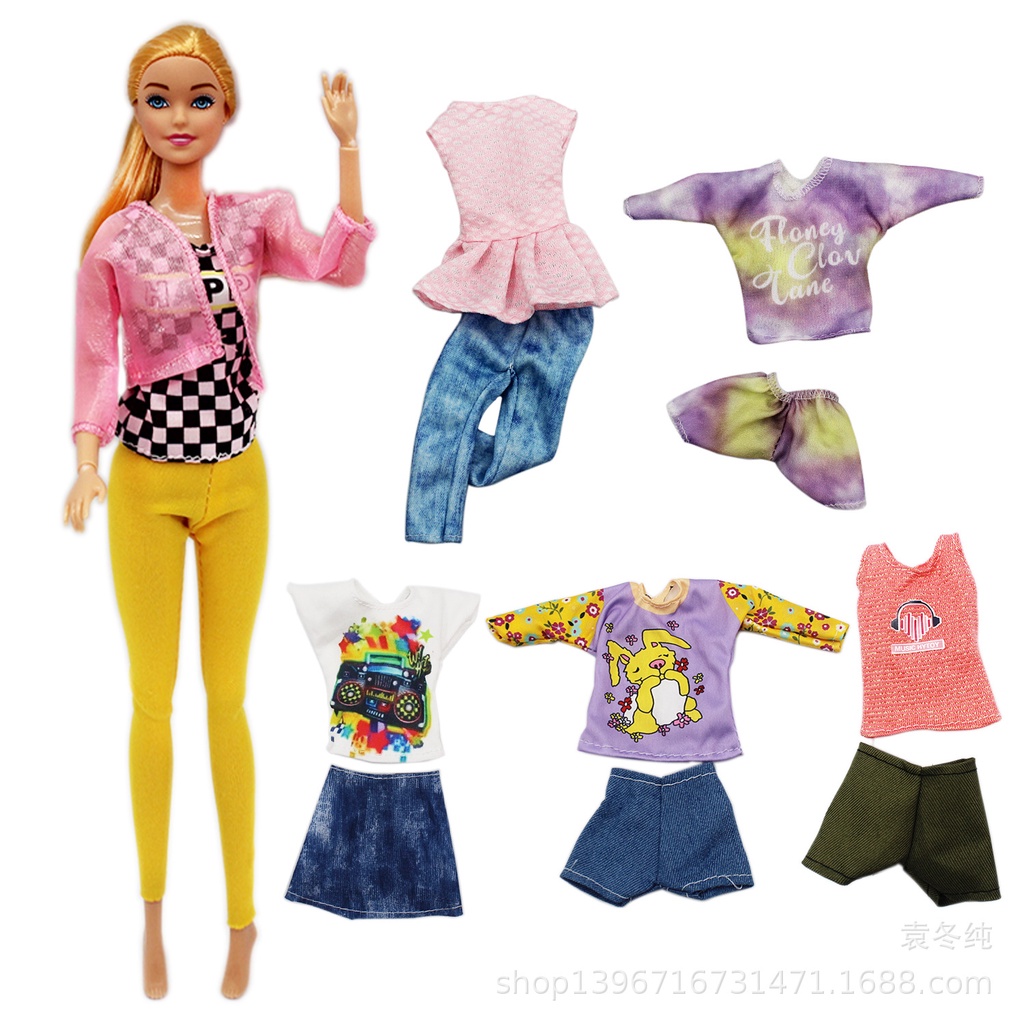 Váy Thời Trang Xinh Xắn Cho Búp Bê Ttd362 30cm