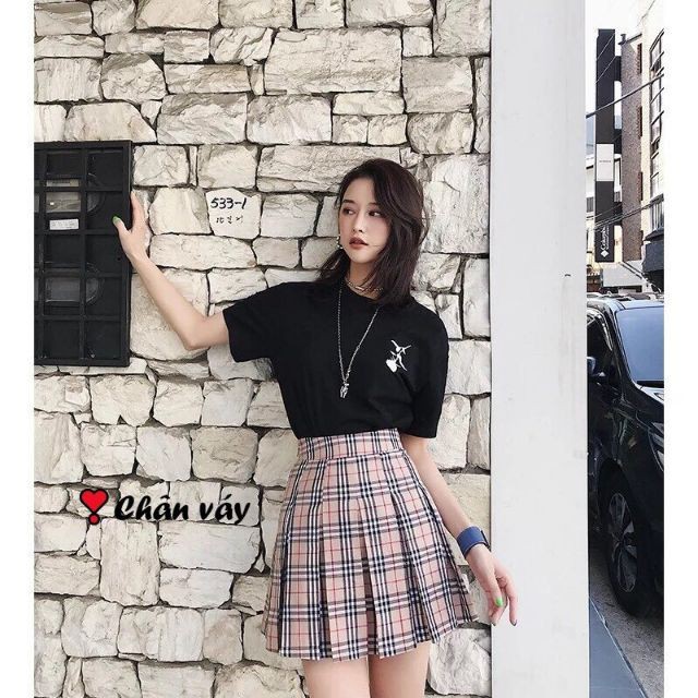 Chân váy tennis/Chân váy học sinh kéo khóa ❤ Ảnh 100% do shop tự chụp