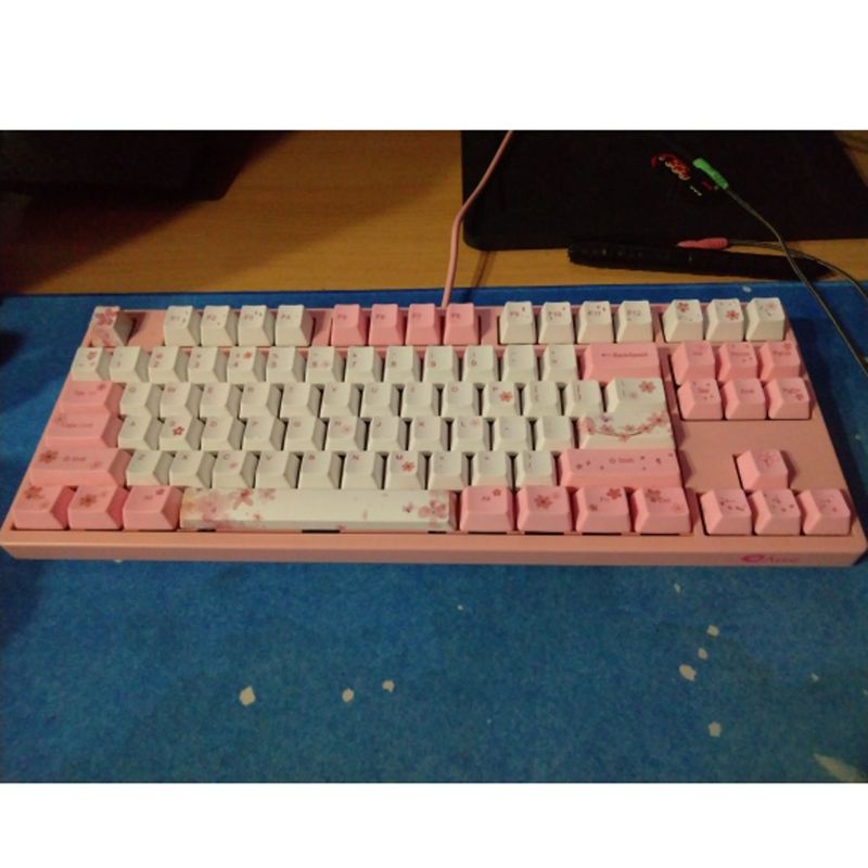 Bộ Ốp Phím Bấm OEM PBT Nâng Cấp 104 + 9 Nút Cho Cherry Mx Gateron Kailh