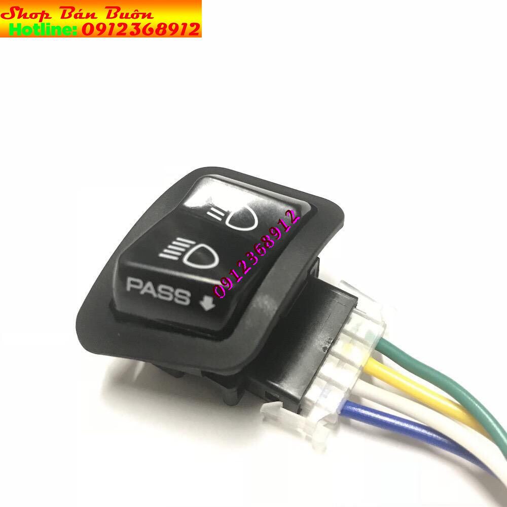 Công tắc hazard và passing sh dùng cho đèn xi nhan và đèn trợ sáng, đèn led