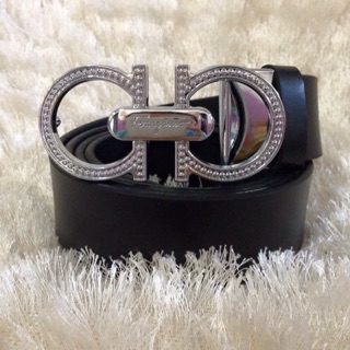 Dây nịt nam da bò đầu Salvatore S12