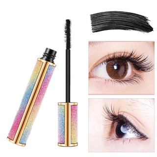 [Hàng mới về] Mascara thiết kế thân bảy màu cầu vồng lấp lánh chống nước chống lem tự nhiên Bellemystery
