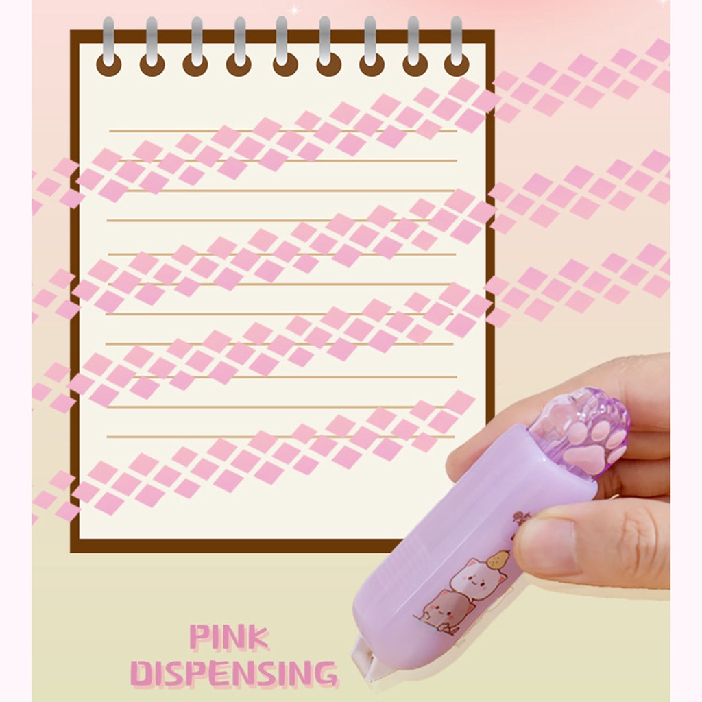 Băng Keo Dán Hoạt Hình Dễ Thương 5mm * 6m