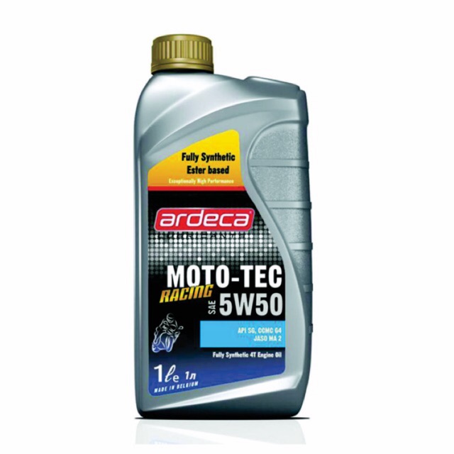 Nhớt Ardeca Moto-TEC Racing 5w50