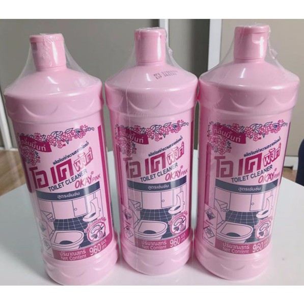 Nước Tẩy Toilet Okay Pink 960ml - Thái Lan