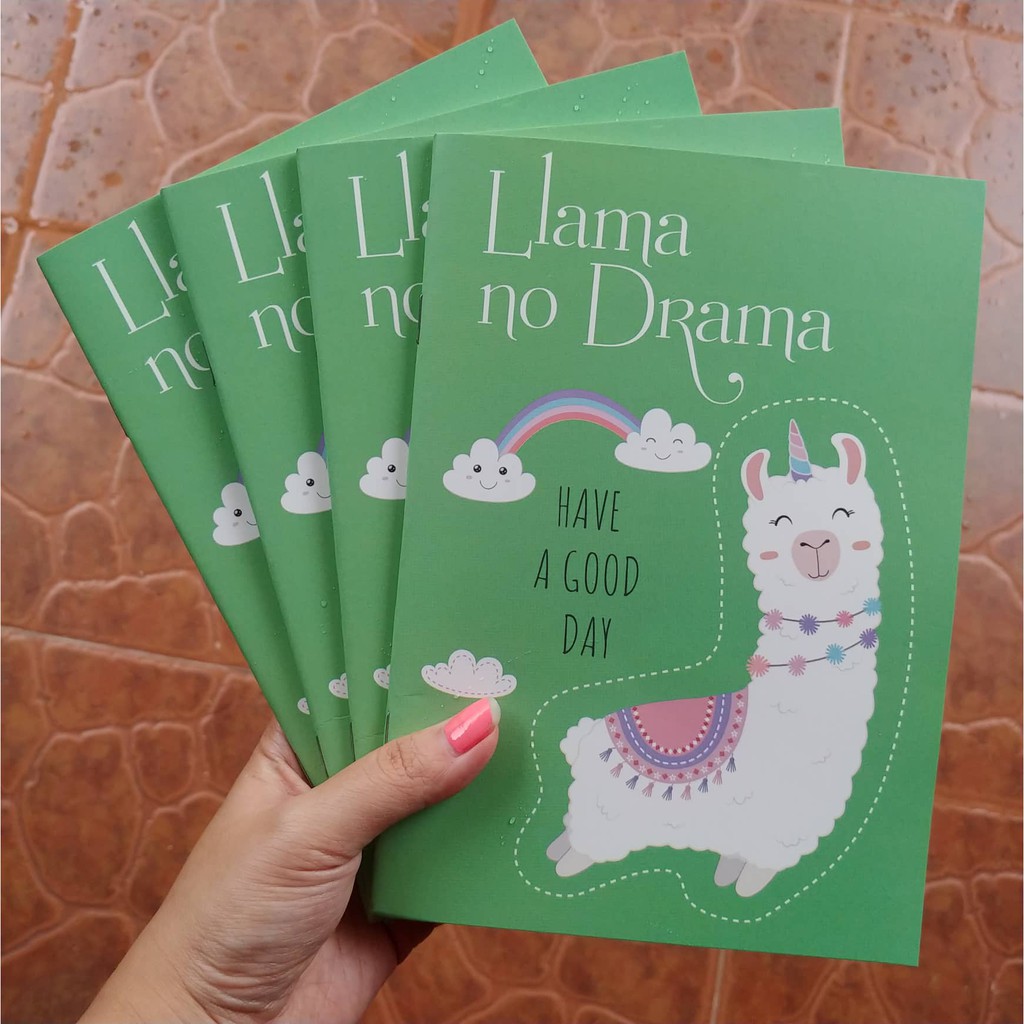 1 quyển vở Lalma No Drama khổ A5