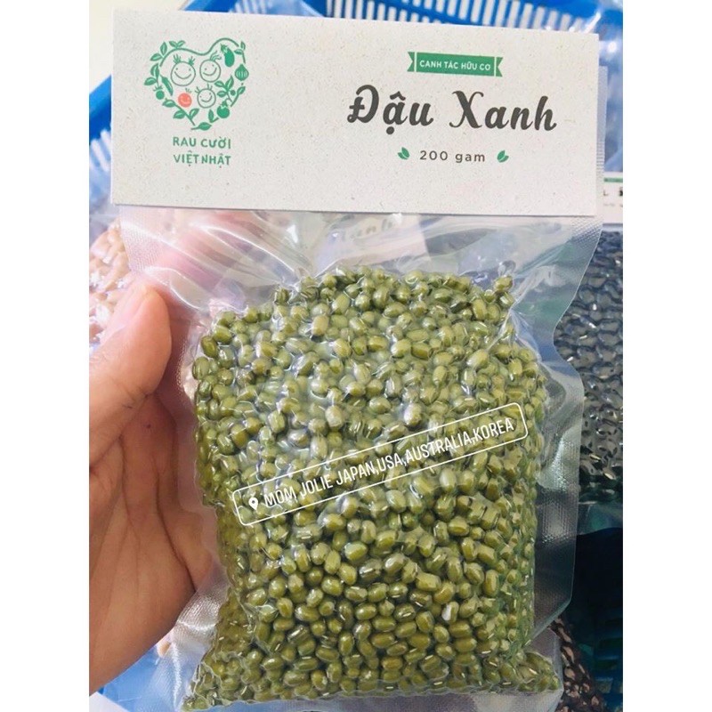 Đậu nành/đen/xanh/đỏ organic 200G date 4/5/2021 | BigBuy360 - bigbuy360.vn