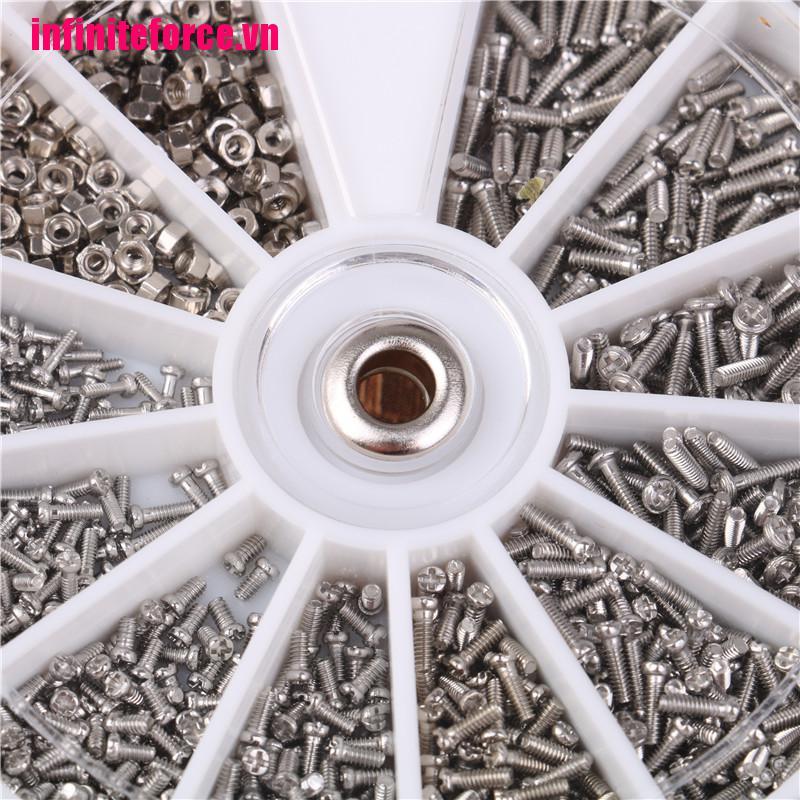 Bộ 1000 Ốc Vít Nhỏ Trong 12 Loại Khác Nhau