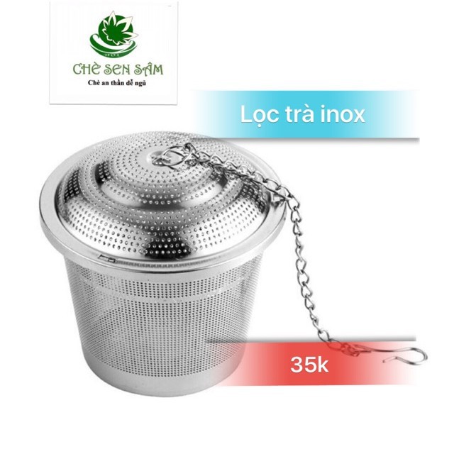 Lọc Trà Inox 304 ❤️FREESHIP❤️ Inox Cao Cấp - Hình Trụ Tiện Lợi( SP nhiều kích thước)