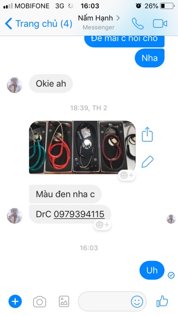 Ống nghe 1 đầu cao cấp CK-M 601P: