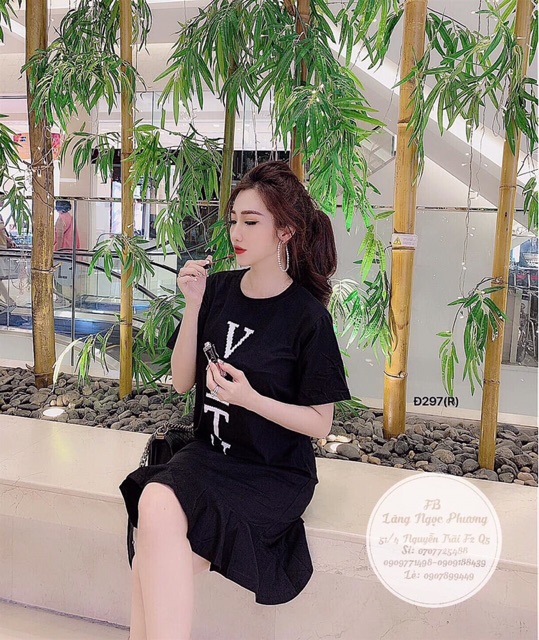 🔥🔥 ĐẦM THUN IN CHỮ 🌈🌈🌈 | BigBuy360 - bigbuy360.vn