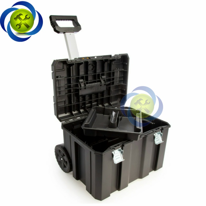 Thùng đồ nghề nhựa (tay kéo) DEWALT DWST83347-1 kích thước 526x515x770mm