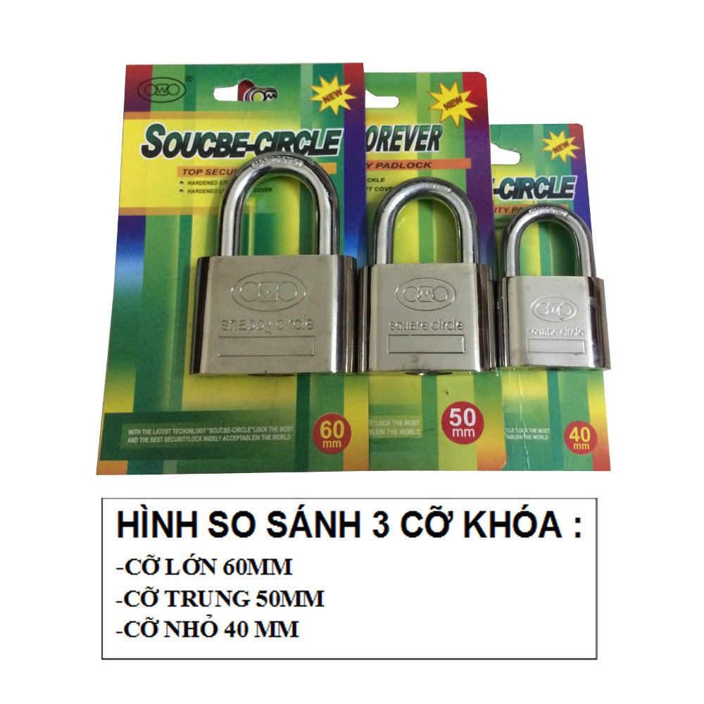 Ổ khóa cửa cỡ NHỎ 40 MM ( 3V)