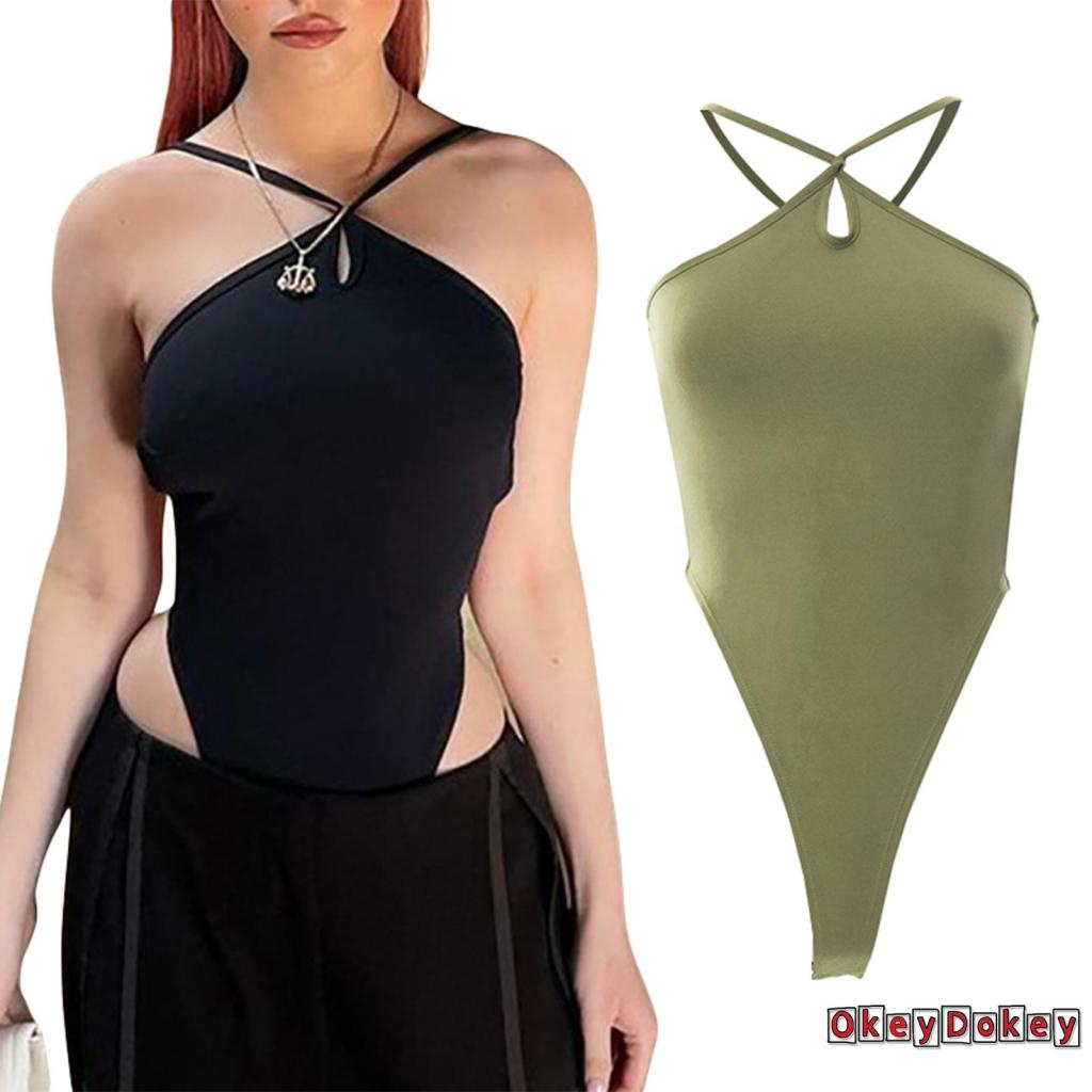 Jumpsuit Hở Lưng Màu Sắc Thanh Lịch Cho Nữ