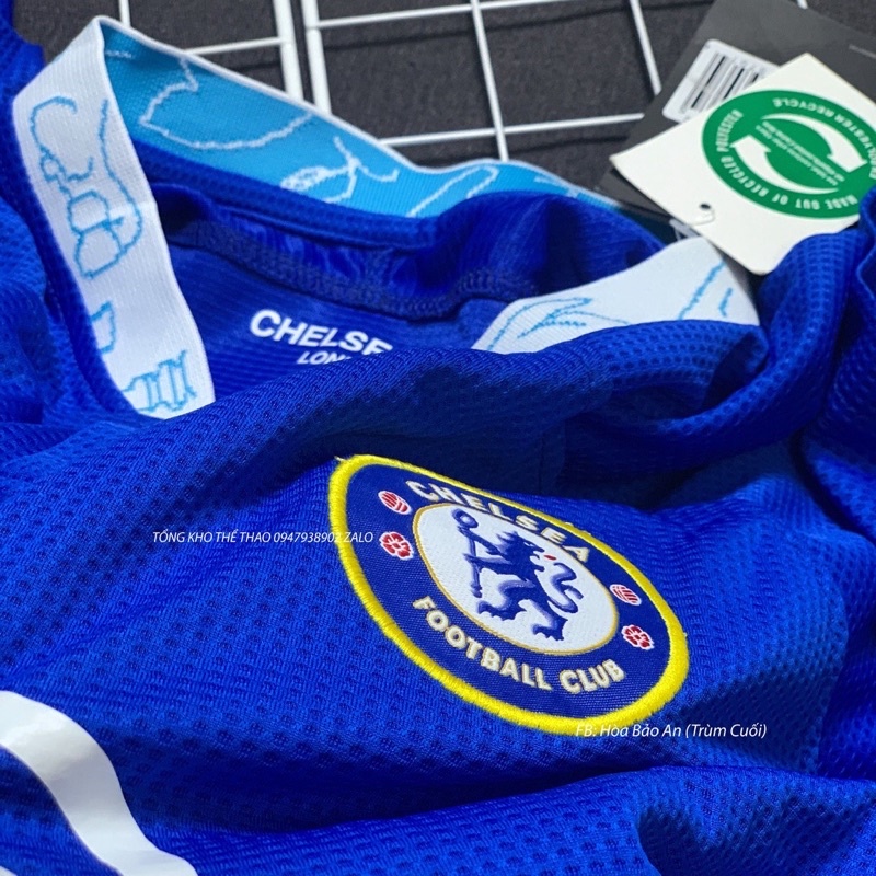 Bộ Quần Áo Bóng Đá CLB Chelsea Sân khách cao cấp mùa 2020/2021