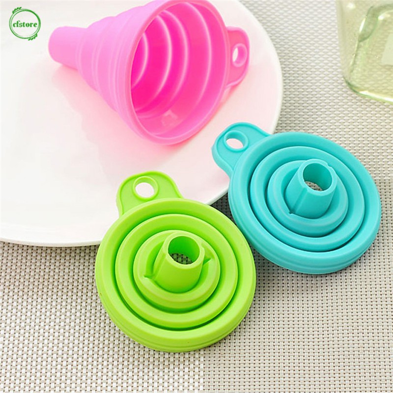 Phễu Silicon Có Thể Xếp Gọn Tiện Lợi