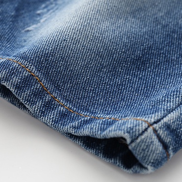 Quần short denim thêu hình khủng long thời trang mùa hè dành cho bé trai 90-130cm