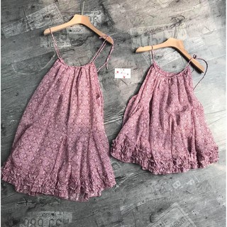 váy hoa nhí tím mộng mơ