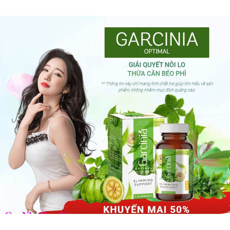 GIẢM CÂN NHANH GARCINIA OPTIMAL VIÊN UỐNG GIẢM CÂN THẦN TỐC ĐẸP DA  EO THON DÁNG GỌN AN TOÀN HIỆU QUẢ 100% CHÍNH HÃNG | BigBuy360 - bigbuy360.vn