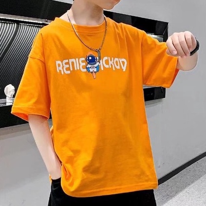 Áo thun BXPB tay ngắn in hình phong cách mùa hè cho trẻ 4-15 tuổi