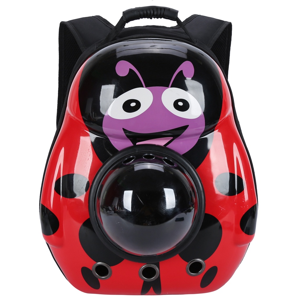 Balo con bọ dừa phi hành gia ngộ nghĩnh đáng yêu dành cho chó mèo, tặng kèm miếng lót balo