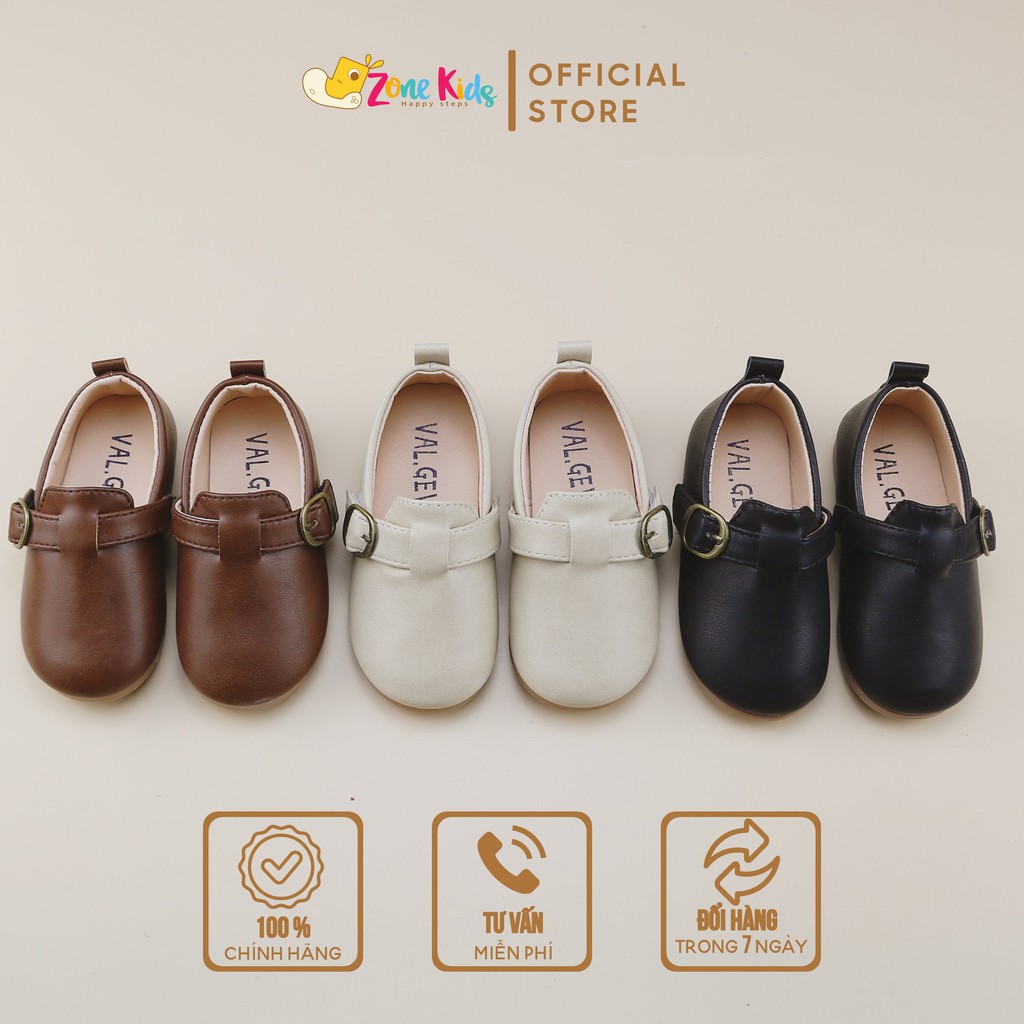 Giày búp bê phối khuy bên cho bé Zonekids - A92